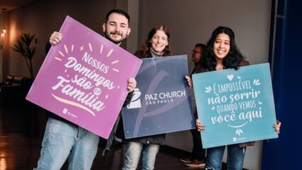 Voluntários da igreja